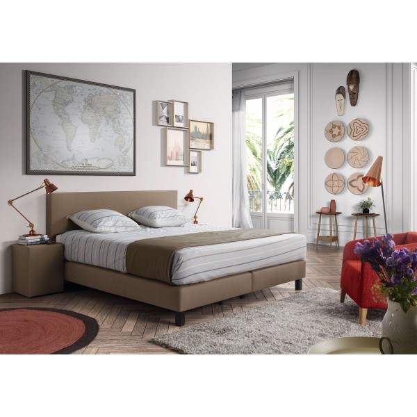 Boxspring Chiara 2 personnes - Fixe