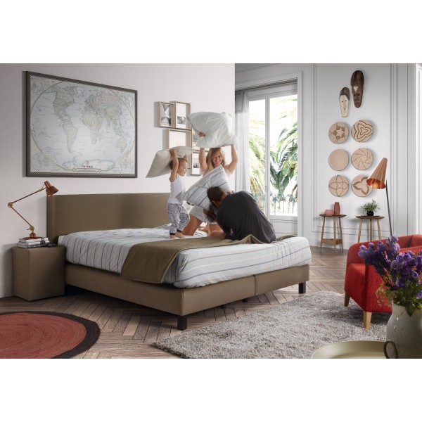 Boxspring Chiara 2 personnes - Électrique
